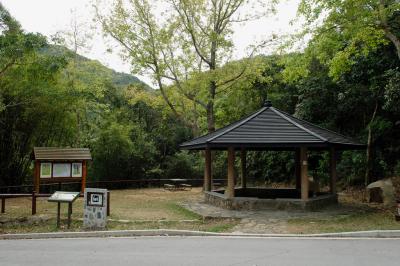 A pavilion in Tai Tam Country Park