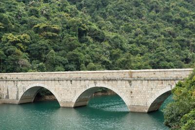 A bridge on Tai Tam Tuk Reservoir (1)