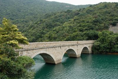 A bridge on Tai Tam Tuk Reservoir (3)