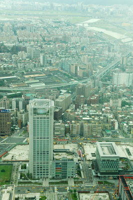 View from the observation deck of Taipei 101 (Two)