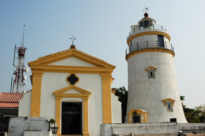 Lighthouse and Church