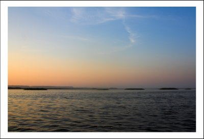 Sunrise in Merhei Lake