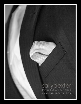 the groom's suit