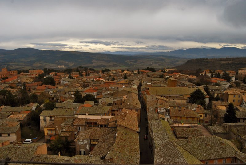 Rainy Day View of Orvieto - East4646