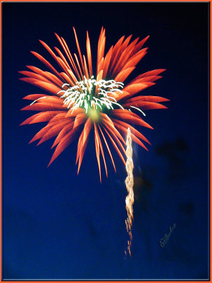 Fourth of July Fireworks in a Small Town 2004