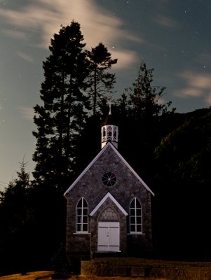 St Peters Catholic Church. Fulford Harbour, BC