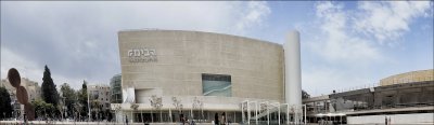 Newly Renovat Habima Theatre, Israel National Theatre in Tel Aviv
