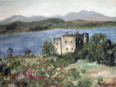 Castelul Sween-Scotia  (colectie autor)
