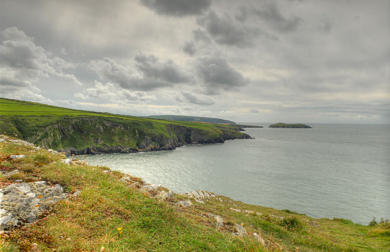 Cardigan bay looking south.