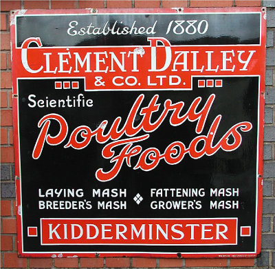 Sign - Poultry Foods.