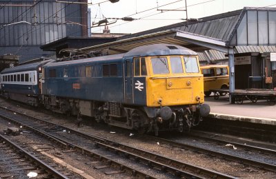 Class 85 at Carlisle -1987.