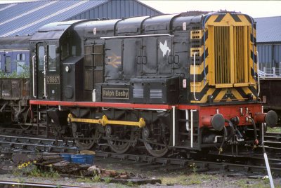 08867 Ralph Easby - York sidings 1988.