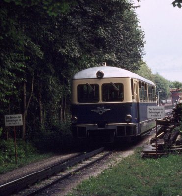 Diesel rack railway.