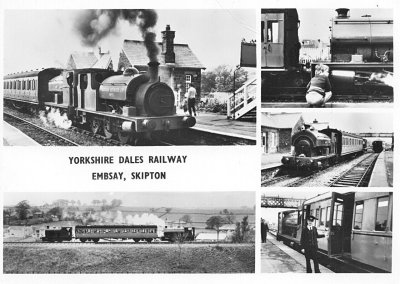Yorkshire Dales Railway - postcard.