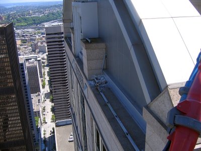 Falcon Eyrie on Washington Mutual Tower, Seattle