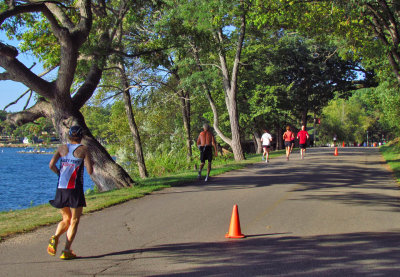 Half Marathon 9-2-12 runners on Lawson Dr6.jpg