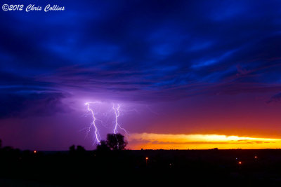 Storm at Sunset