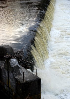 The old dam, late afternoon