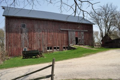 The Grand Barn in the Spring