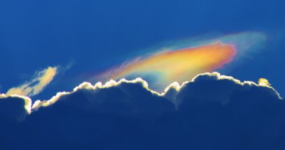 Circumhorizontal Arc Fire Rainbow