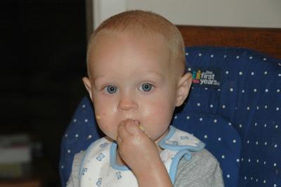 Corn - his favorite food