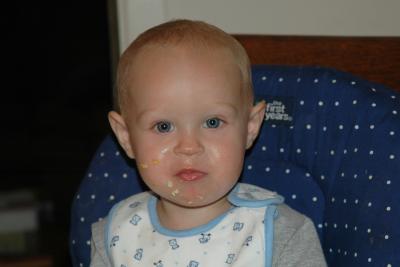 Me? I didn't eat any corn