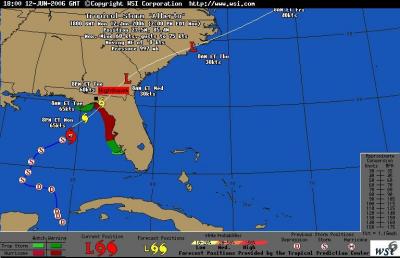 Hurricane Alberto is heading this way!