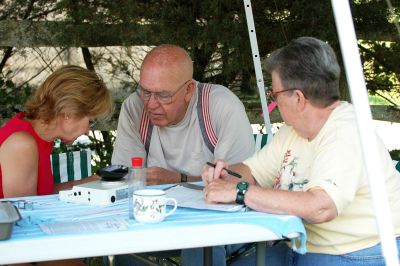 Bob and Martha talking to Sue