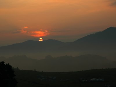 Sunrise on Rte 219