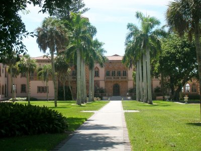 Mansion entrance