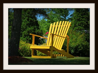 A Bigger Yellow Chair