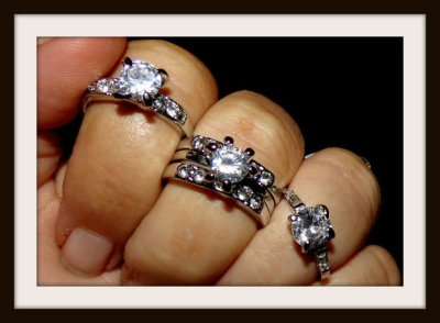 Our Diamondique Rings