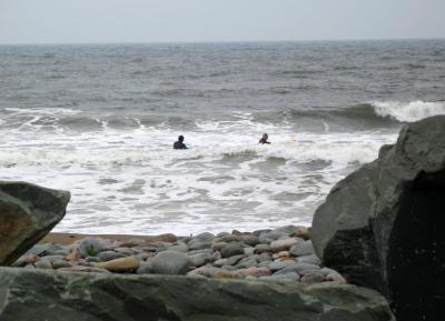 Paddling Out