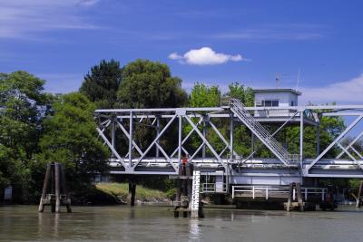 tyler island bridge from the waterside