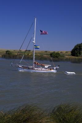 benjamin walters navigates near decker island