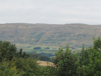 Campsie Fells from Peel Park