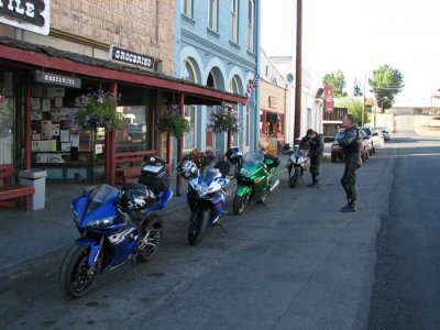 Bikes at the store