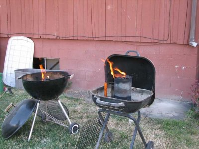 Mmm...dueling grills
