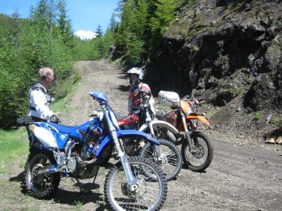 Stopped for a break