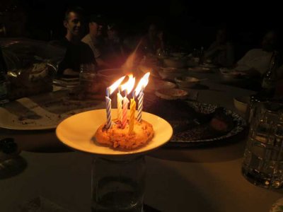 B-day candle!