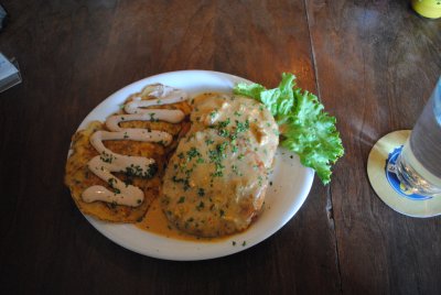 my meal at Moon Time (yum)
