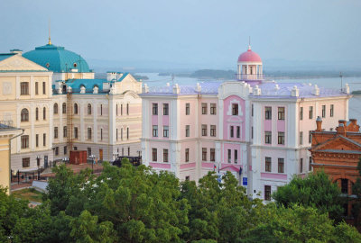 buildings in Khabarovsk