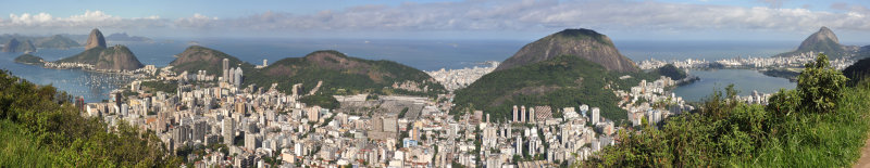 Panoramic view from Mirador Doa Marta