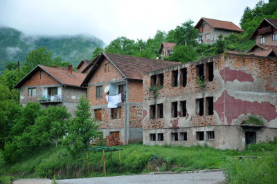 Ustiprača, only partially rebuilt