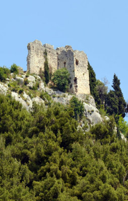 Ruins of Blagaj's medieval castle, the Fortress of Herceg Stjepan