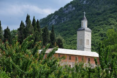 Zitomislic Monastery (1606) is along the main road between Mostar and the coast