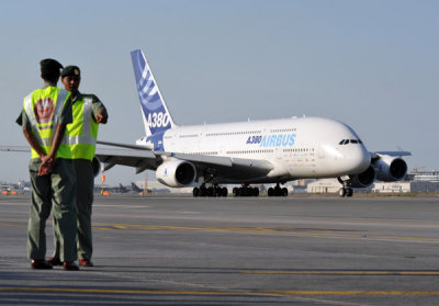 A380 with Dubai Police
