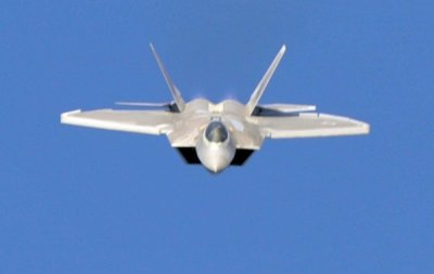 Lockheed Martin/Boeing F-22 Raptor head on