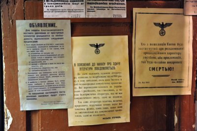 Public notices from the German occupation of Ukraine