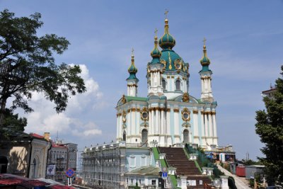St. Andrews Church, Andriivskyi descent, Kyiv
